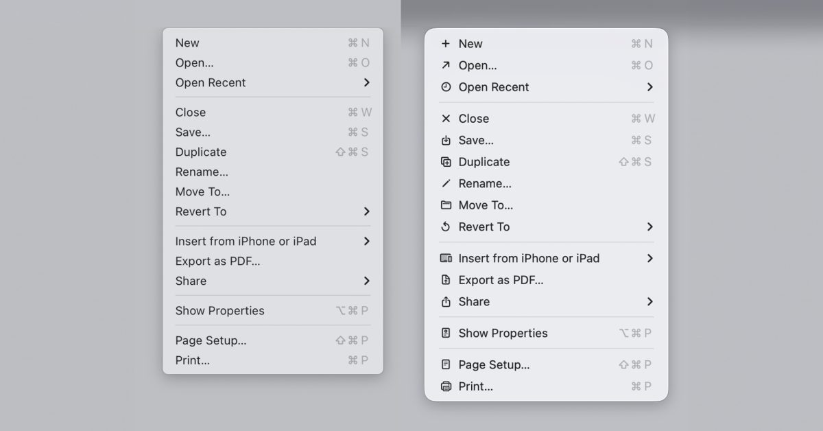 macos tahoe icons do exactly what apple