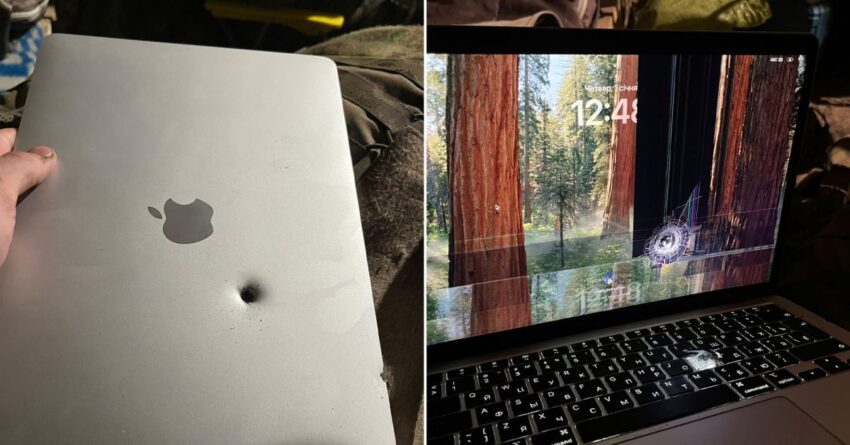 soldier s m1 macbook air stops artillery
