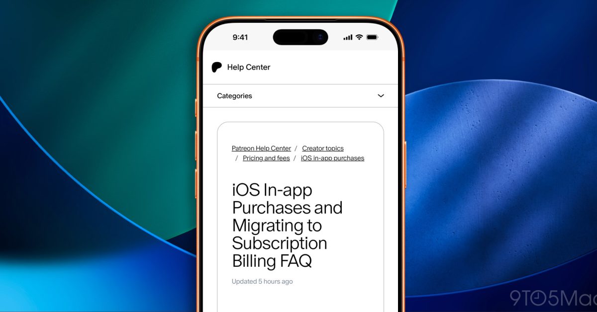 patreon criticizes apple s renewed in-app purchase