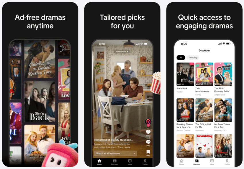 tiktok quietly launches a microdrama app called