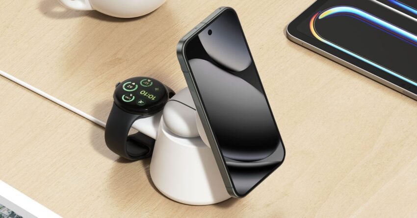 belkin s new qi2 modular charging dock