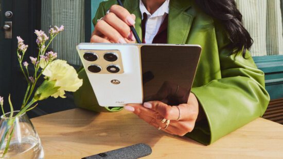 motorola reveals the razr fold a book-style