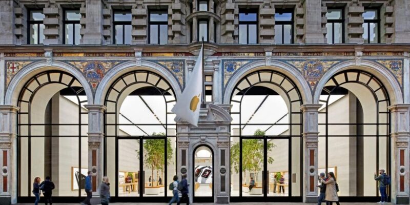 apple s flagship regent street store is