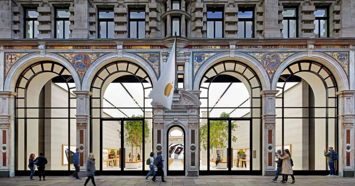 apple s flagship regent street store is