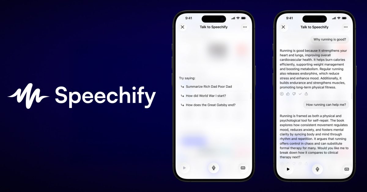 speechify launches voice ai assistant on ios