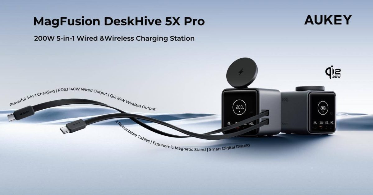 aukey s tiny new charging station bundles