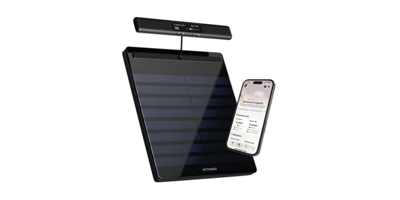 Withings Body Scan 2 scale can detect health risk factors such as hypertension at home 9 withings body scan 2 scale can detect