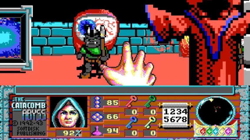looking back at catacomb 3d the game