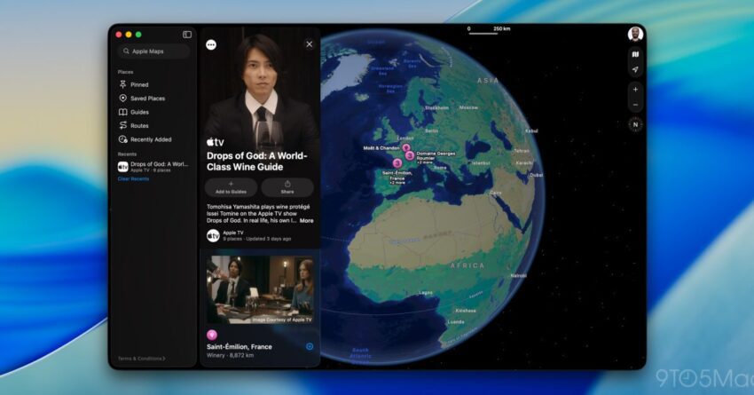 Tech News 11 apple maps gets a drops of god