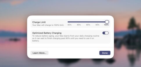 macos 26 4 brings battery charge limit