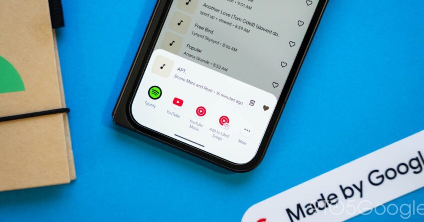 google pixel getting dedicated now playing app