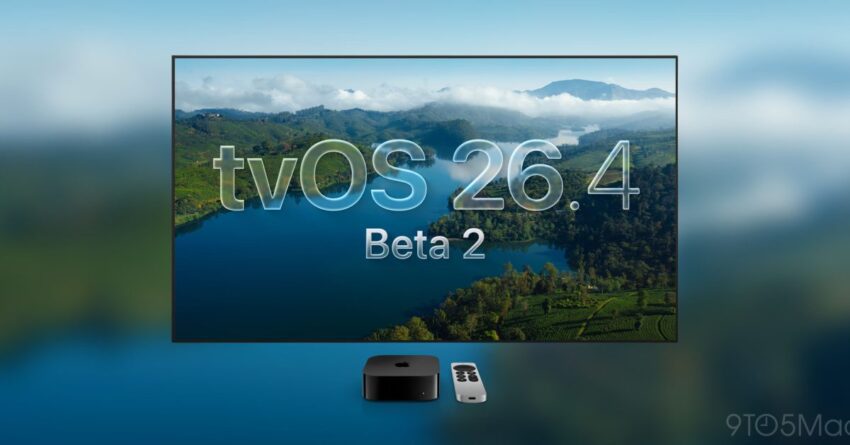 apple releases beta 2 for tvos 26