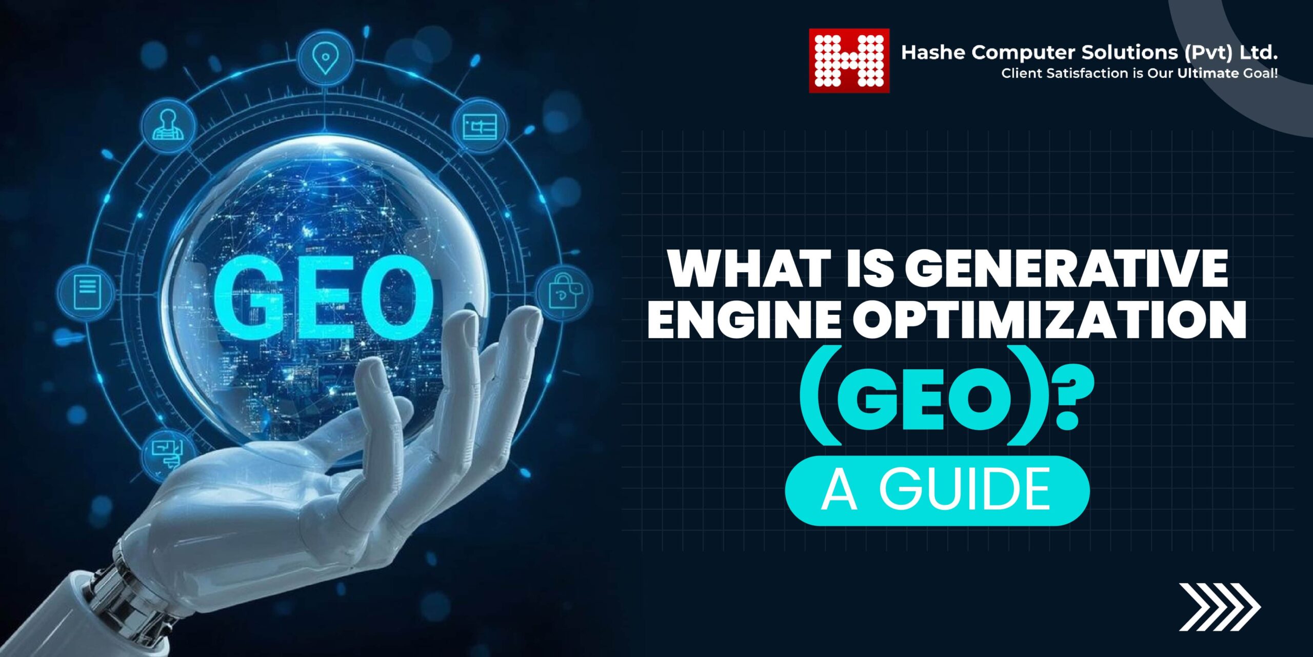 What is Generative Engine Optimization (GEO)? A Guide 3 Generative engine optimization GEO concept with AI search and content structure