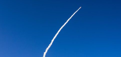 four astronauts are now inexorably bound for