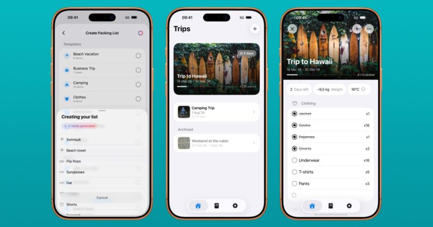 Indie App Spotlight: ‘PackGoat’ intelligently helps you pack for trips in an easy manner 1 indie app spotlight packgoat intelligently helps you