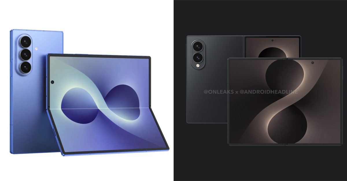 galaxy z fold 8 wide shows off
