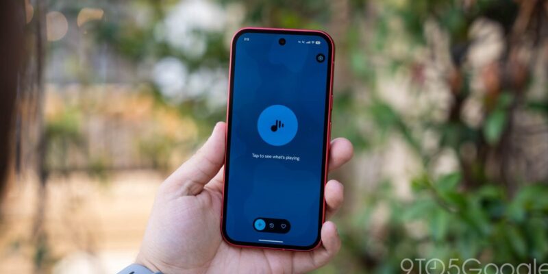 google releases first pixel now playing app