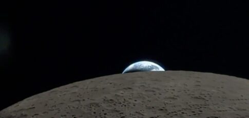 nasa shares iphone video capturing earthshine from