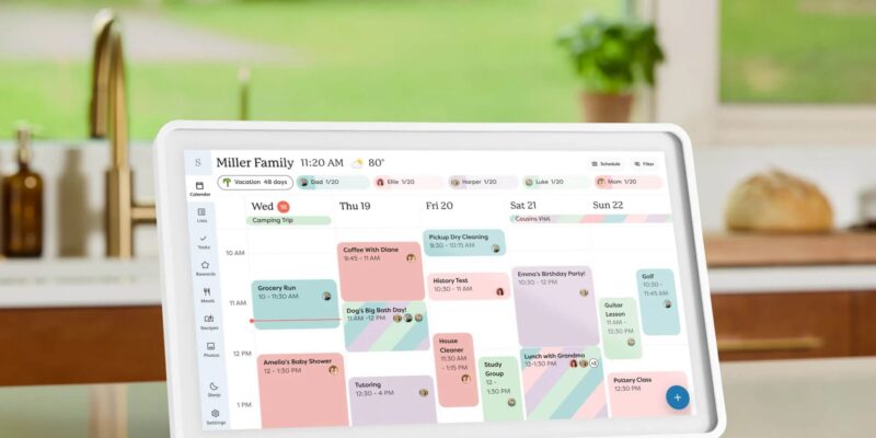 Skylight’s 15-inch smart calendar is down to its lowest price to date 9 skylight s 15-inch smart calendar is down