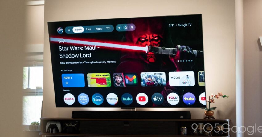 my google tv turns on when i