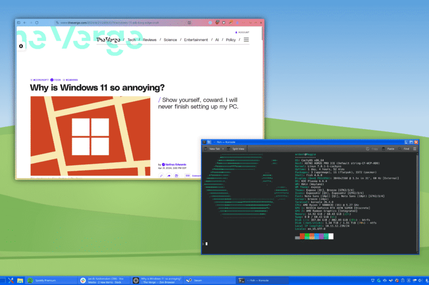 after three months on linux i don