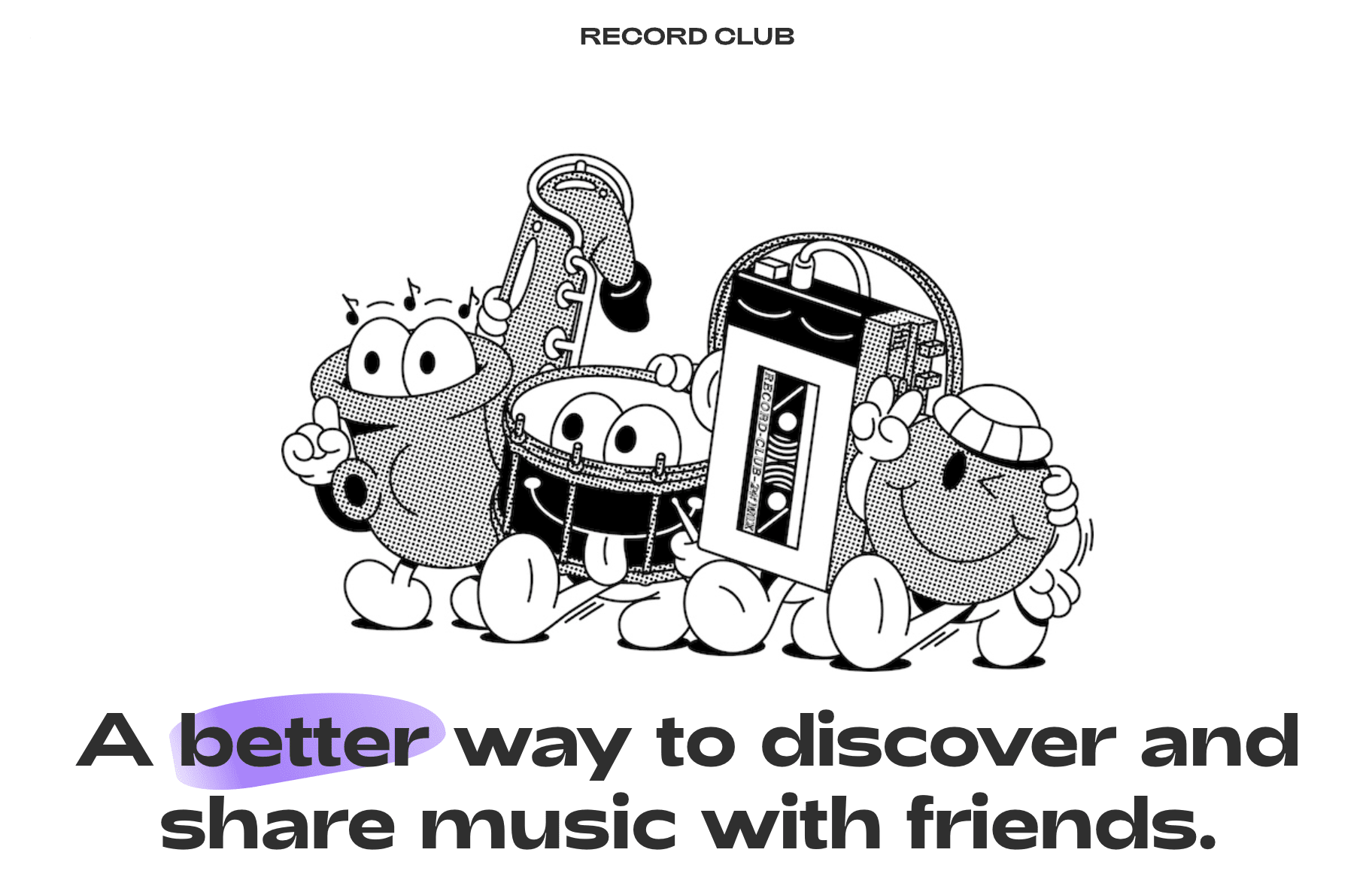 record club is trying to be letterboxd