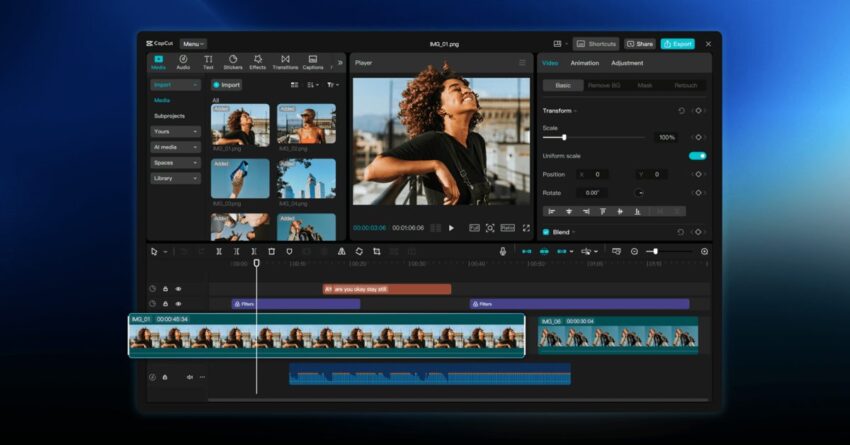 capcut pad promises desktop-level video editing for