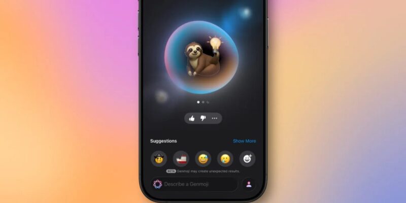 report apple to upgrade genmoji in ios