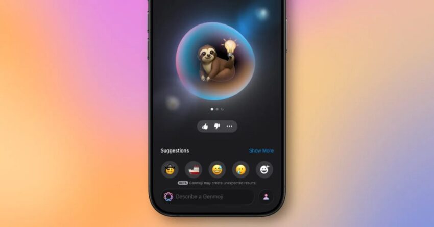 report apple to upgrade genmoji in ios