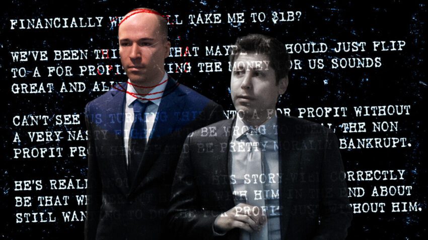 openai president forced to read his personal