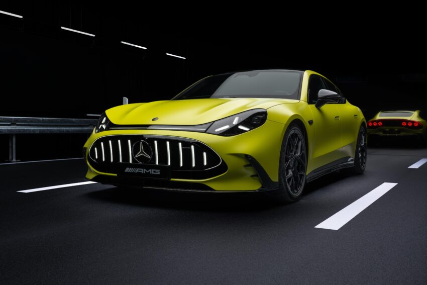 mercedes electric amg gt 4-door coupe can