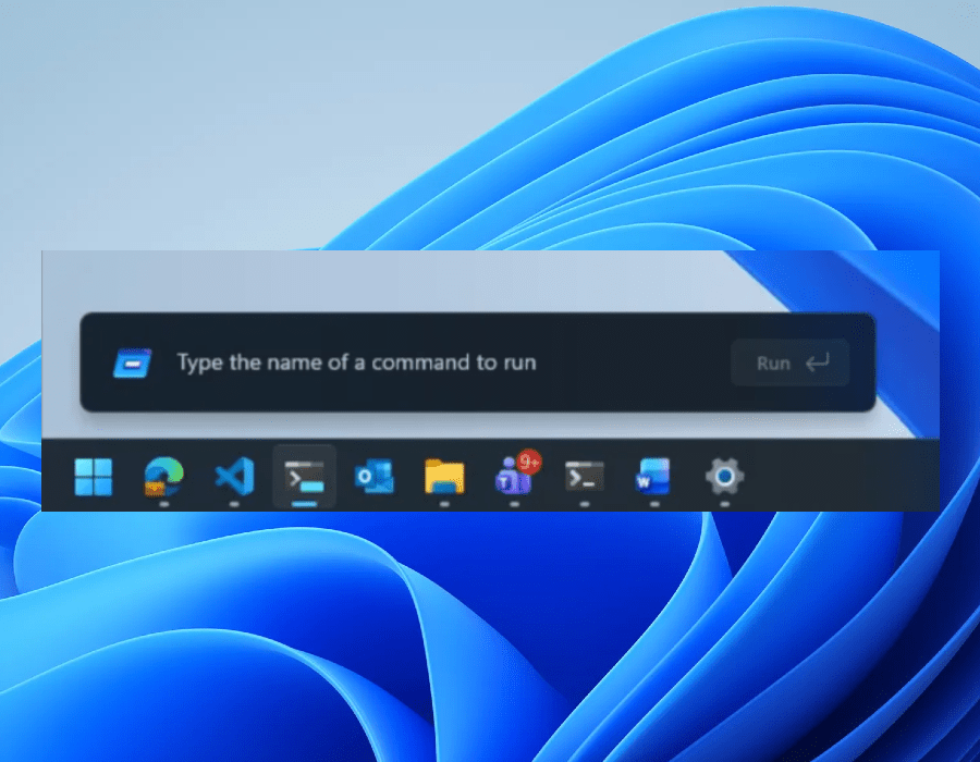 microsoft tests redesigned windows 11 run menu