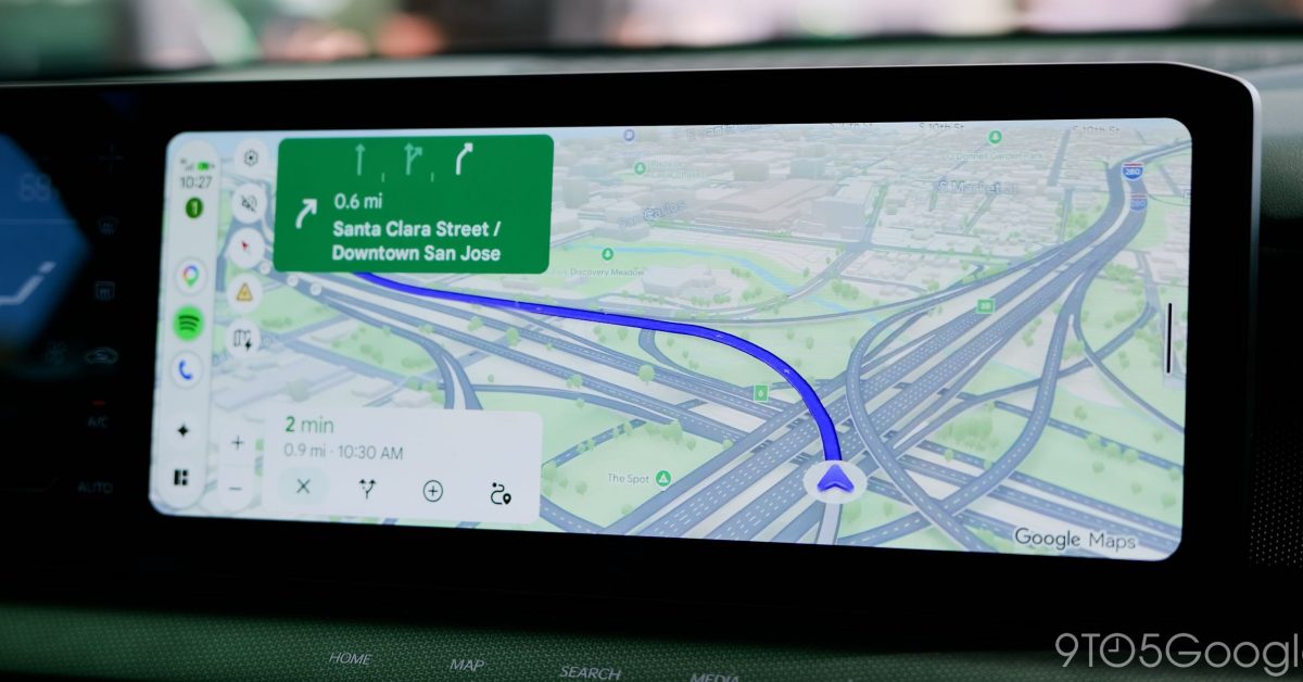 android auto redesigned google maps alerts to
