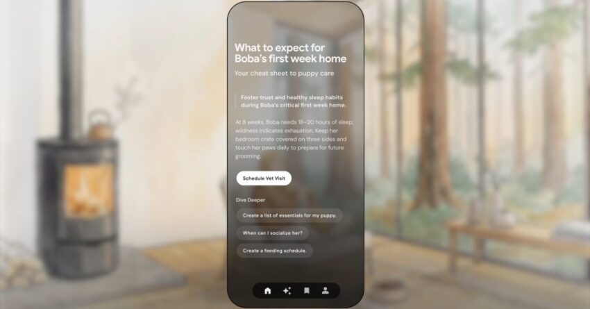 new google labs dreambeans app is like