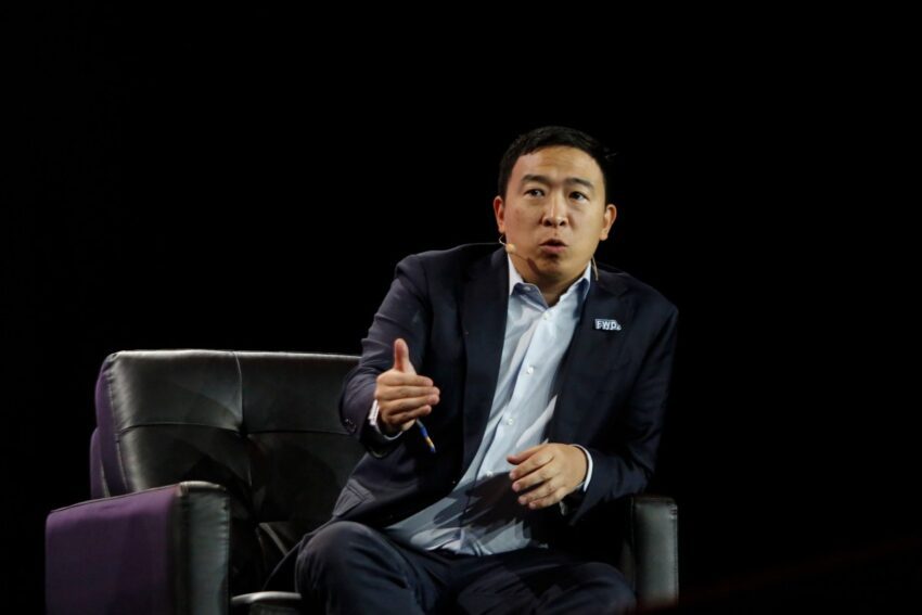 why andrew yang is building instead of