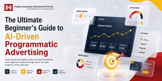 AI-driven programmatic advertising with real-time bidding, audience targeting, DSPs, SSPs, and automated digital ad placements.