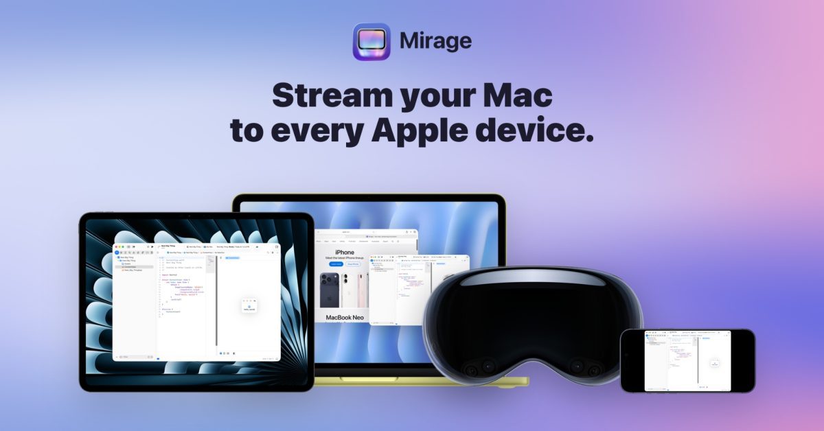Indie App Spotlight: ‘Mirage’ brings your Mac display to iPad and more with retina quality 2 indie app spotlight mirage brings your mac