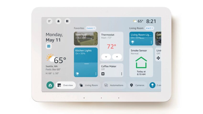amazon s echo hub gets a customizable