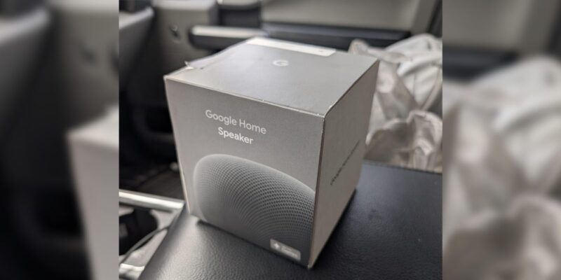 Someone got a Google Home Speaker early, and the big downside is a fixed power cable 13 someone got a google home speaker early