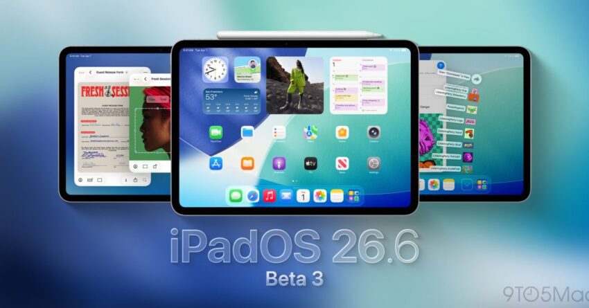 beta 3 for ipados 26 6 watchos