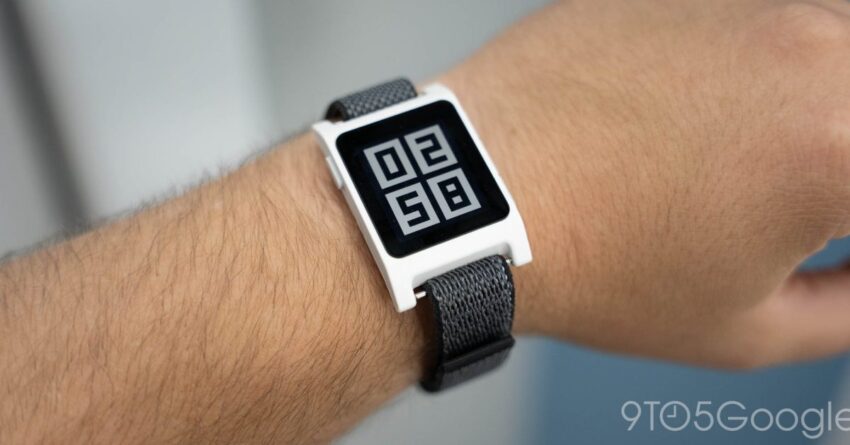 i strapped a pebble watch to my