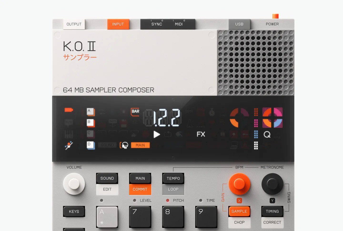Teenage Engineering adds lo-fi mode, USB audio, and more to its KO II sampler 2 teenage engineering adds lo-fi mode usb audio