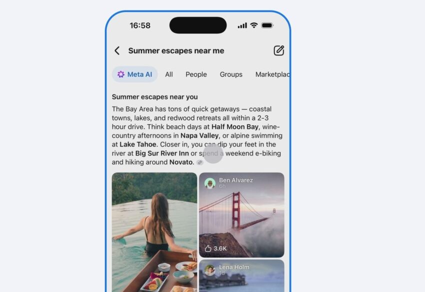facebook s new ai mode search gets