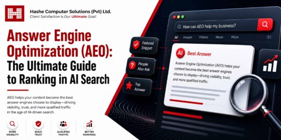 Explaining Answer Engine Optimization (AEO), AI search, voice search, featured snippets, Google AI Overviews, and SEO strategies.