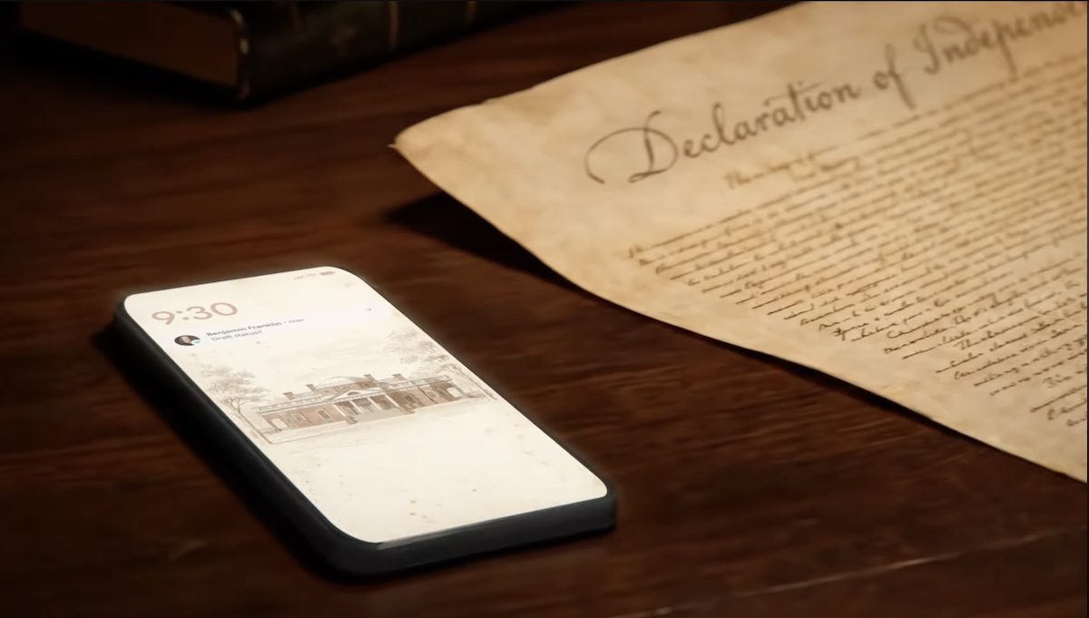 new google commercial imagines a declaration of