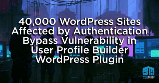 user profile builder
